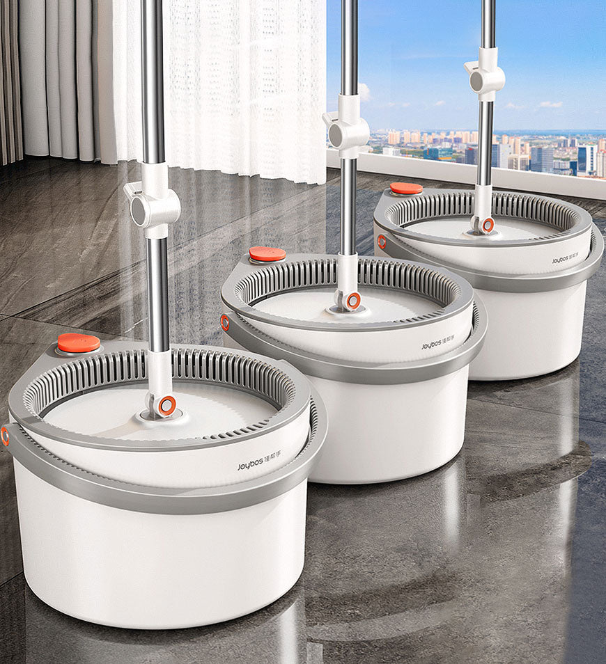 Joybos Spin Mop with Bucket Hand Free Squeeze Mop Automatic