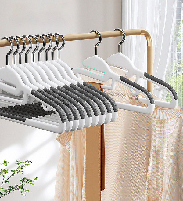 Joybos® 20 Packs Plastic Hangers with Non-Slip Design F22