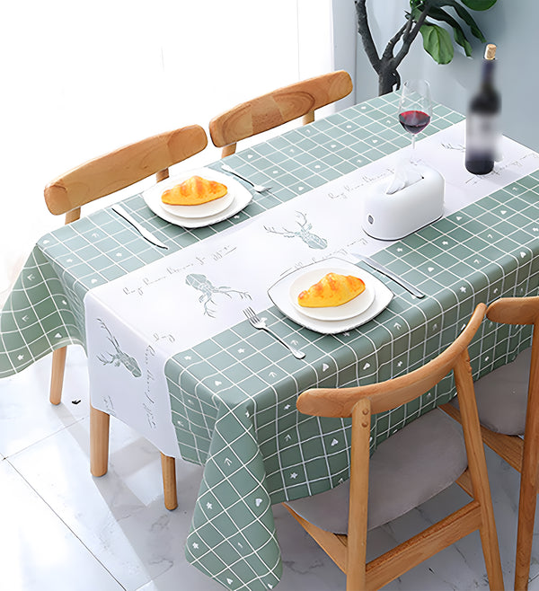 Joybos® Waterproof and Wrinkle Resistant Washable Table Cloth F82