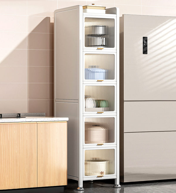 Joybos® 6 Layer Slim Kitchen Metal Utility Storage Cabinet F239
