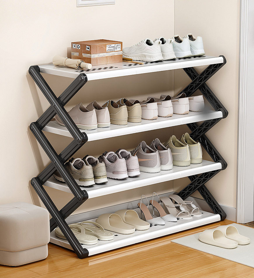 Foldable She Rack Joybos® Large capacity simple folding shoe rack F253