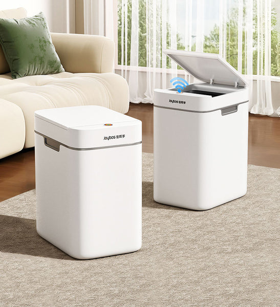 Joybos® 1pc Motion Sensor Bathroom Trash Can with Lid,Shape for Bathro
