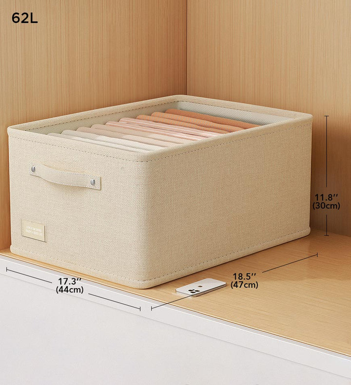 Joybos® Large Foldable Fabric Storage Sturdy Box for Clothes