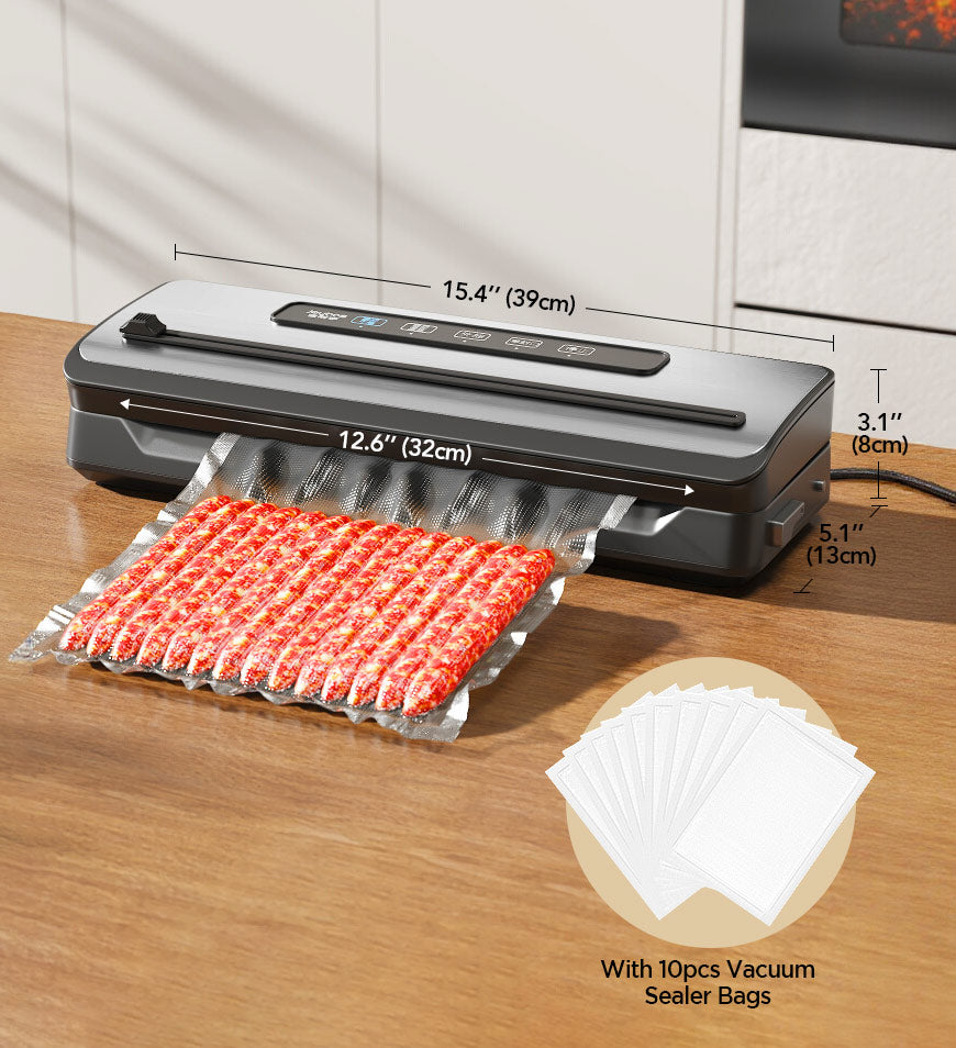 Joybos® Vacuum Sealer Machine System, Automatic Sealing Machine(& 10 Bags) F267