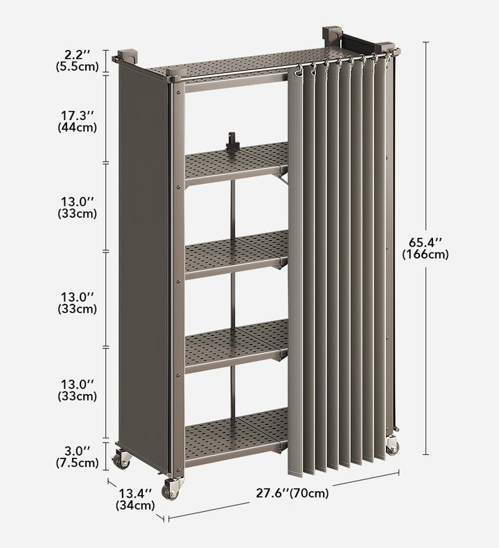Joybos® Freestanding Metal Iron Shelf Without Assembly F220