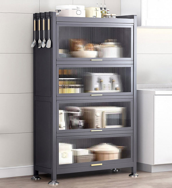 Joybos® 5-Tier Heavy Duty Metal Multifunctional Kitchen Cabinet Storage Racks F86