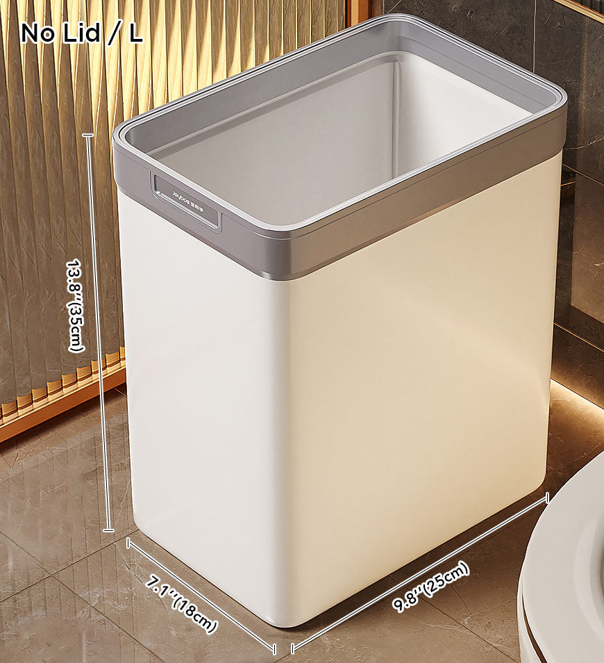 Joybos® 14L Trash Can with Press Type Lid for Bathroom Slim Z161