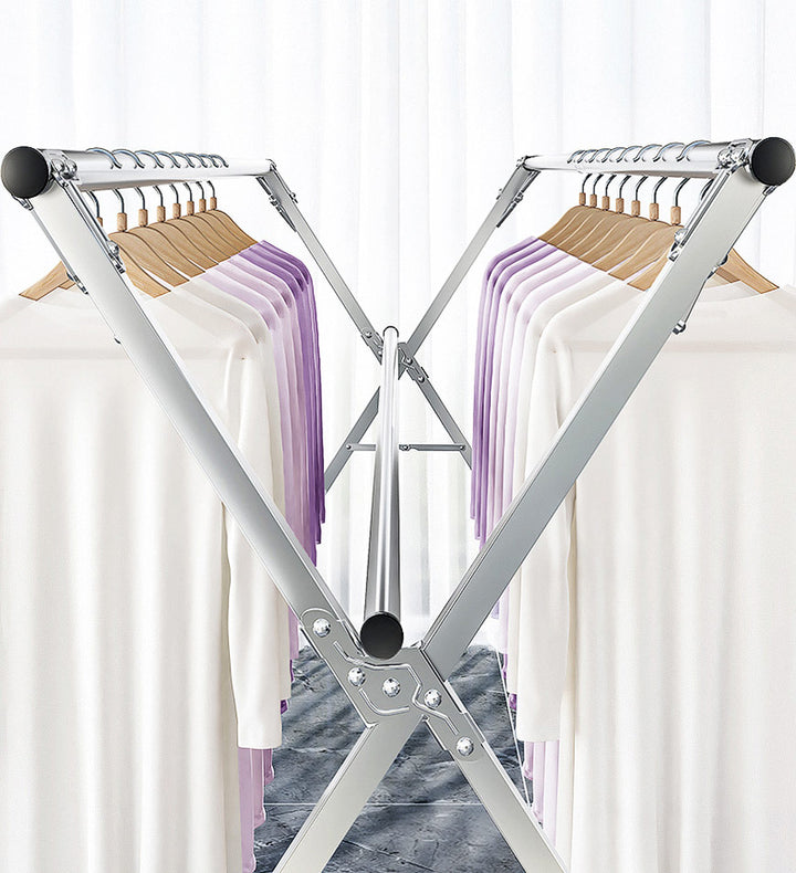 Compact Clothe Dry Rack Joybos® Heavy Duty Stainless Steel Foldable Clothes Drying Rack F225