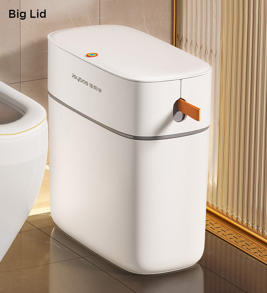 Joybos® 15L Narrow Bathroom Trash Can with Lid Z90