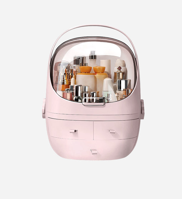 Joybos® Pink Waterproof Dust Proof Cosmetic Storage Box