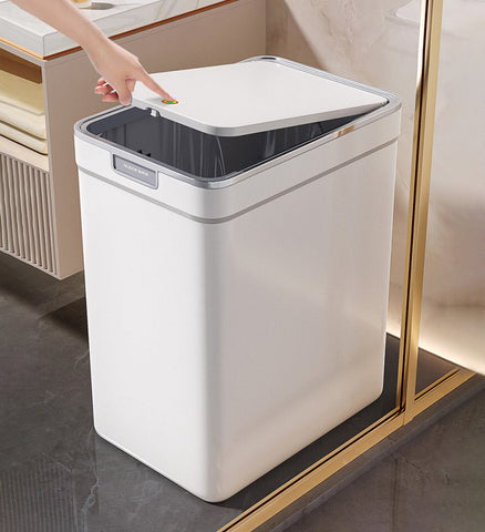 Joybos® 14L Trash Can with Press Type Lid for Bathroom Slim Z161