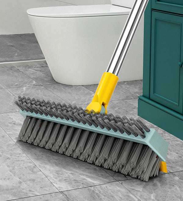 Joybos® 3 in 1 Cleaning Floor Scrape Brush With Squeegee 180°Rotating Head F58