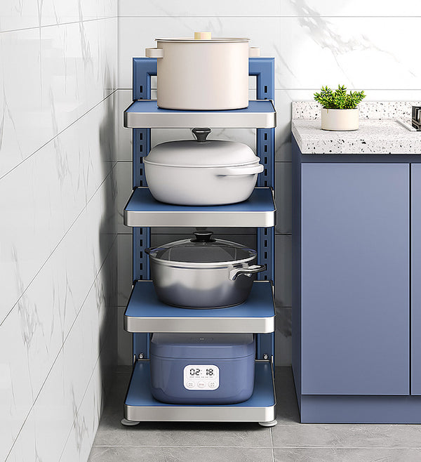 Joybos® 4 Tier Metal Adjustable Kitchen Pot Storage Organizer Rack F121