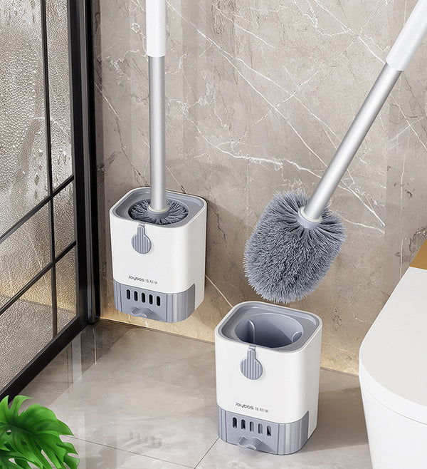 Joybos® Toilet Bowl Brush And Holder Set With Aluminum Alloy Long Handle F206