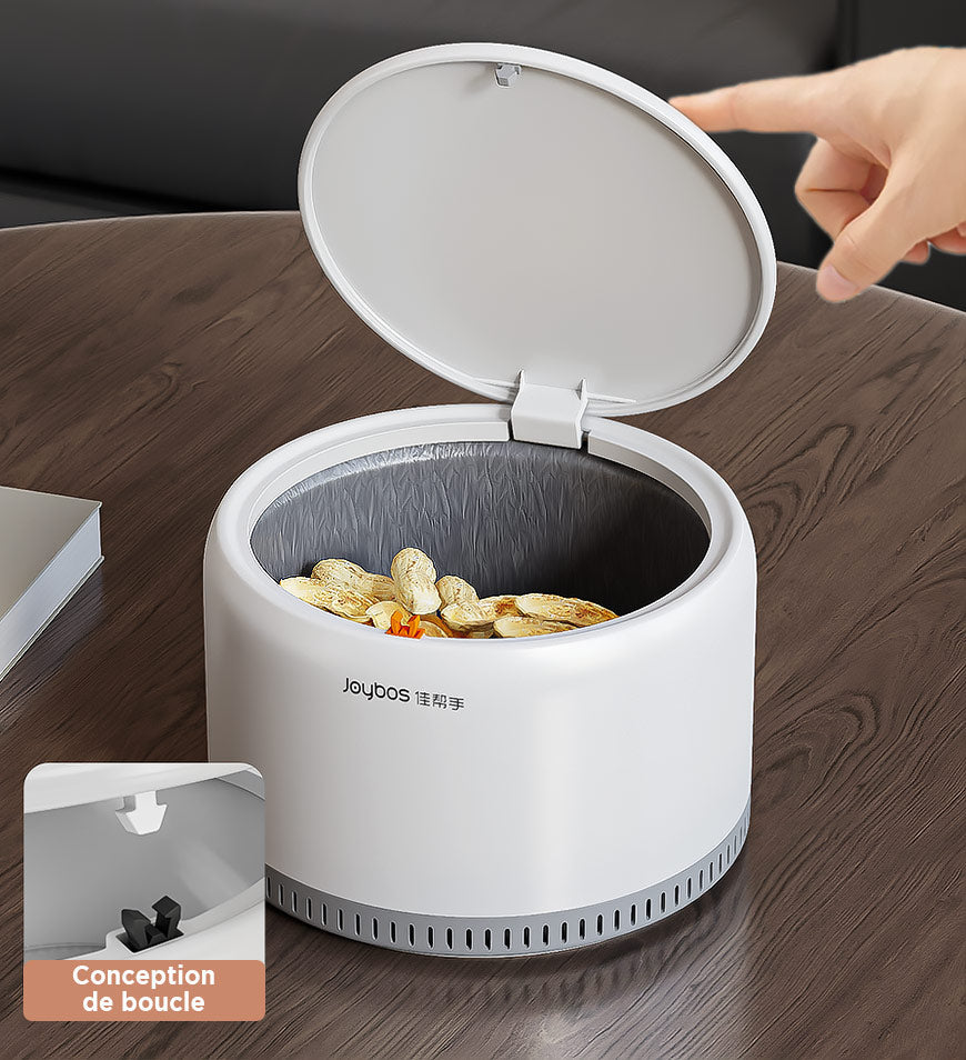Joybos®Mini One-Touch Open Table Trash Can Z77 Joybos®Mini One-Touch Open Table Trash Can Z77