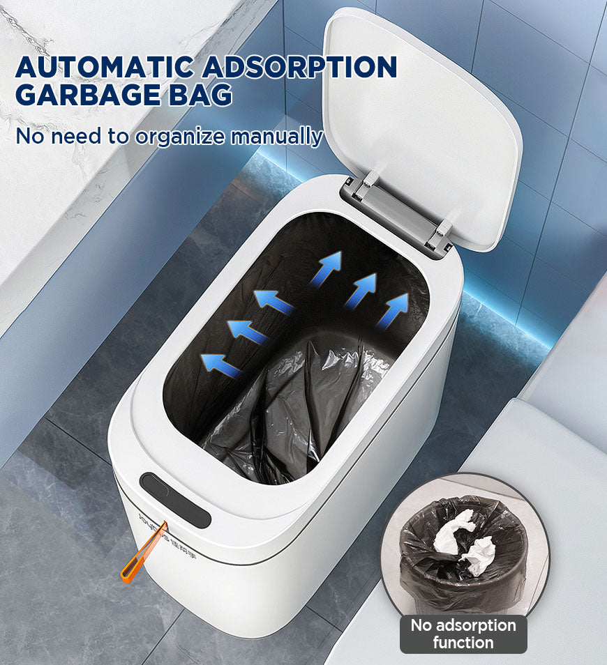 Joybos® Smart Touchless Trash Can With Automatic Adsorption Bagging Z3