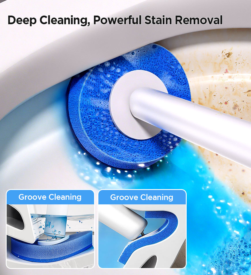 Joybos® Disposable Wall Mounted Toilet Bowl Brush Z42