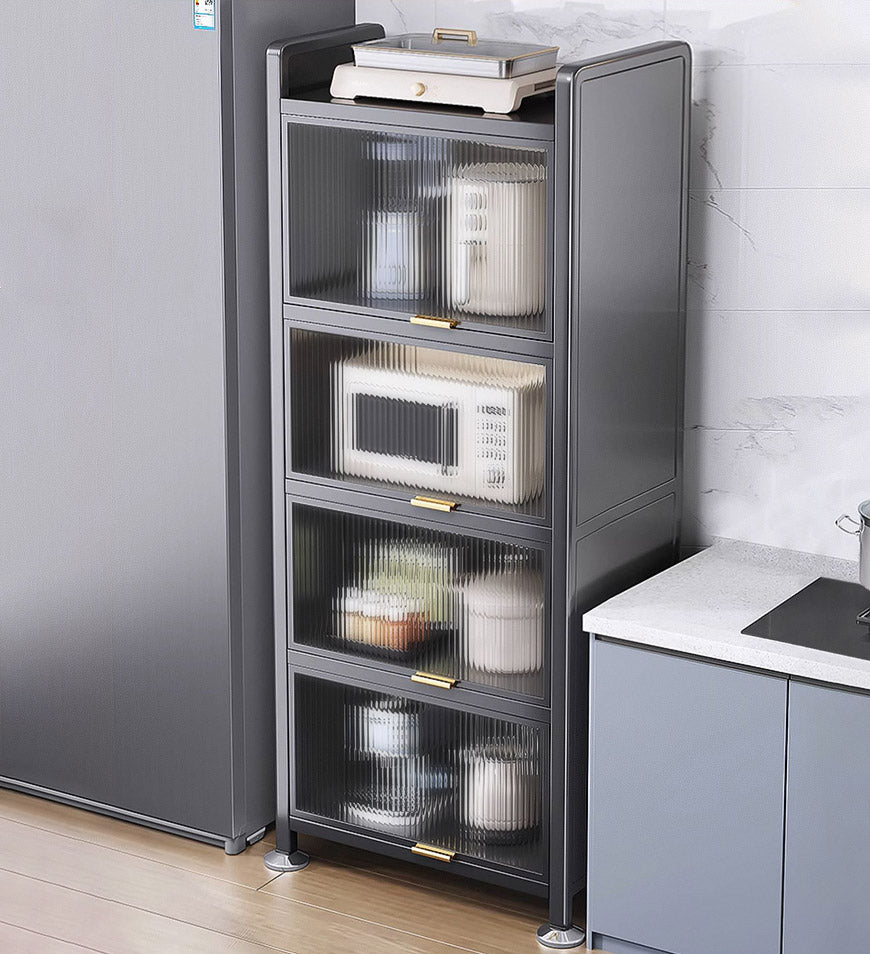 Joybos® 5 Tiers Narrow Multifunction Dustproof Metal Kitchen