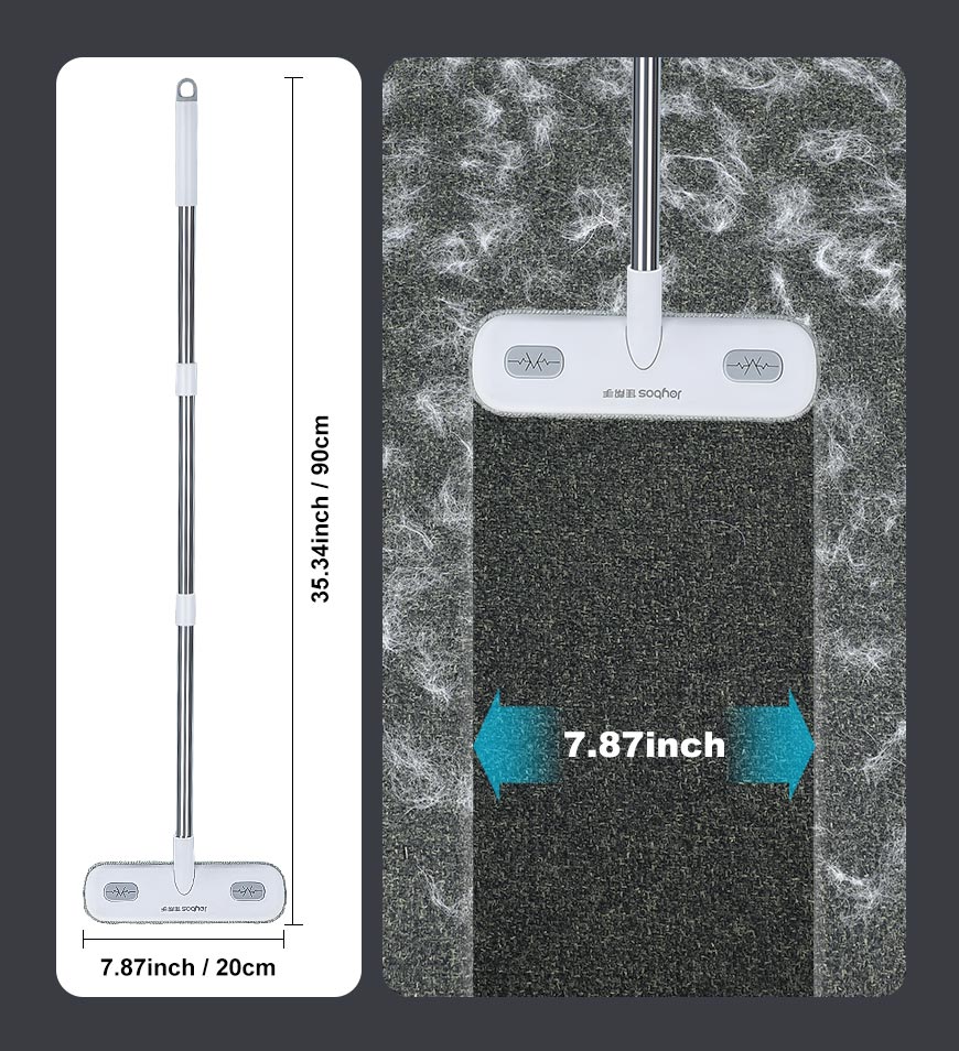 Joybos® 2 in 1 Extended Cleaning Brush for Window Screens, Carpets, So