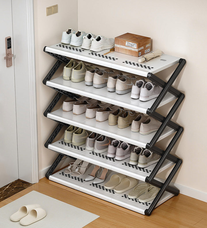 Foldable She Rack Joybos® Large capacity simple folding shoe rack F253