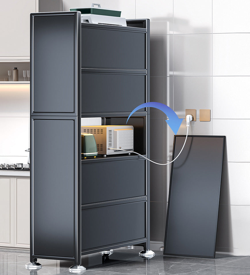 Joybos® 6 Tier Upgrade Large Metal Kitchen Pantry Storage Cabinet F118