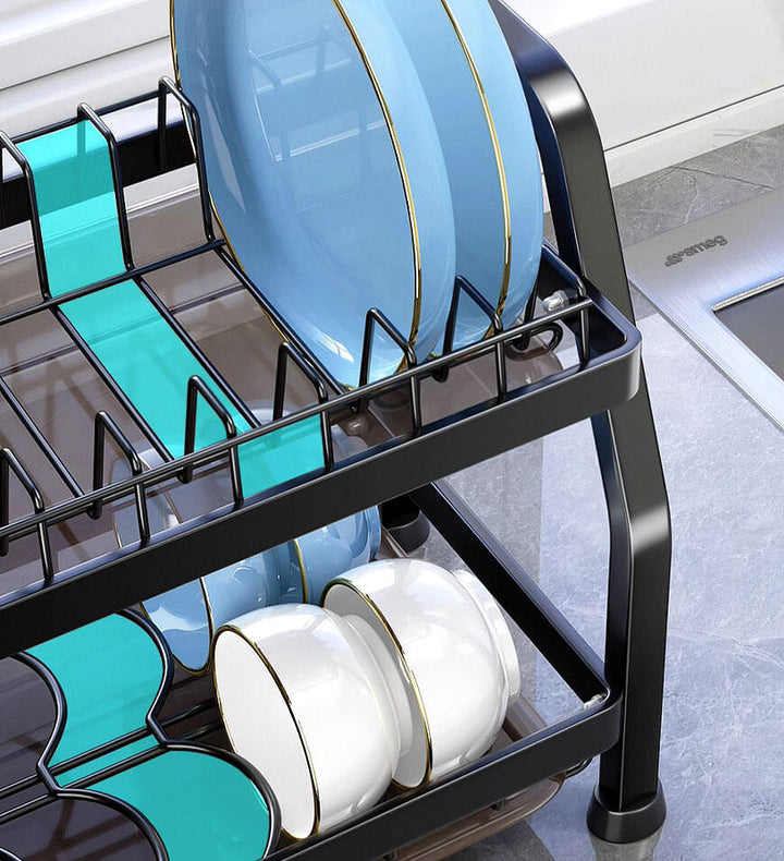 Joybos Multifunctional Dish Rack for Kitchen Counter F11, 2-Layer