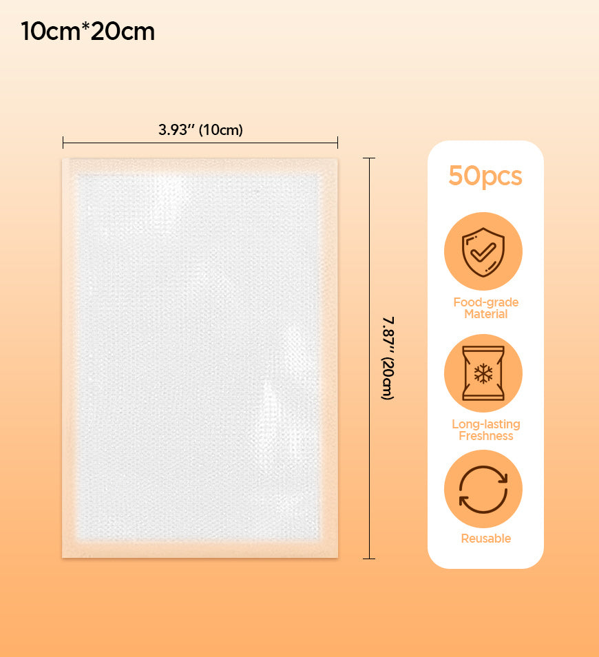 Joybos® 50pcs Vacuum Sealer Bags for Storage, Meal Prep F269
