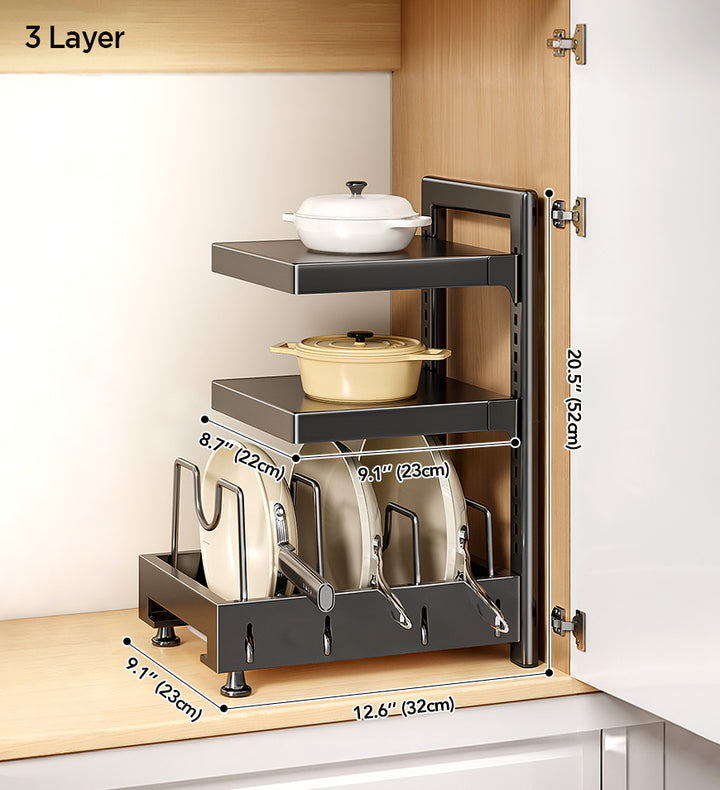 Joybos® Multifunctional Kitchen Pot Rack Multi-Tier Kitchen Storage Ra