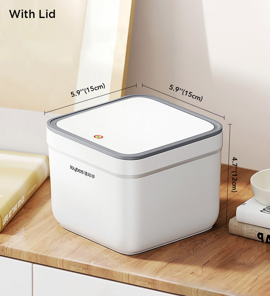Joybos® 2.4L Mini Trash Can with Removable Lid Countertop Z162