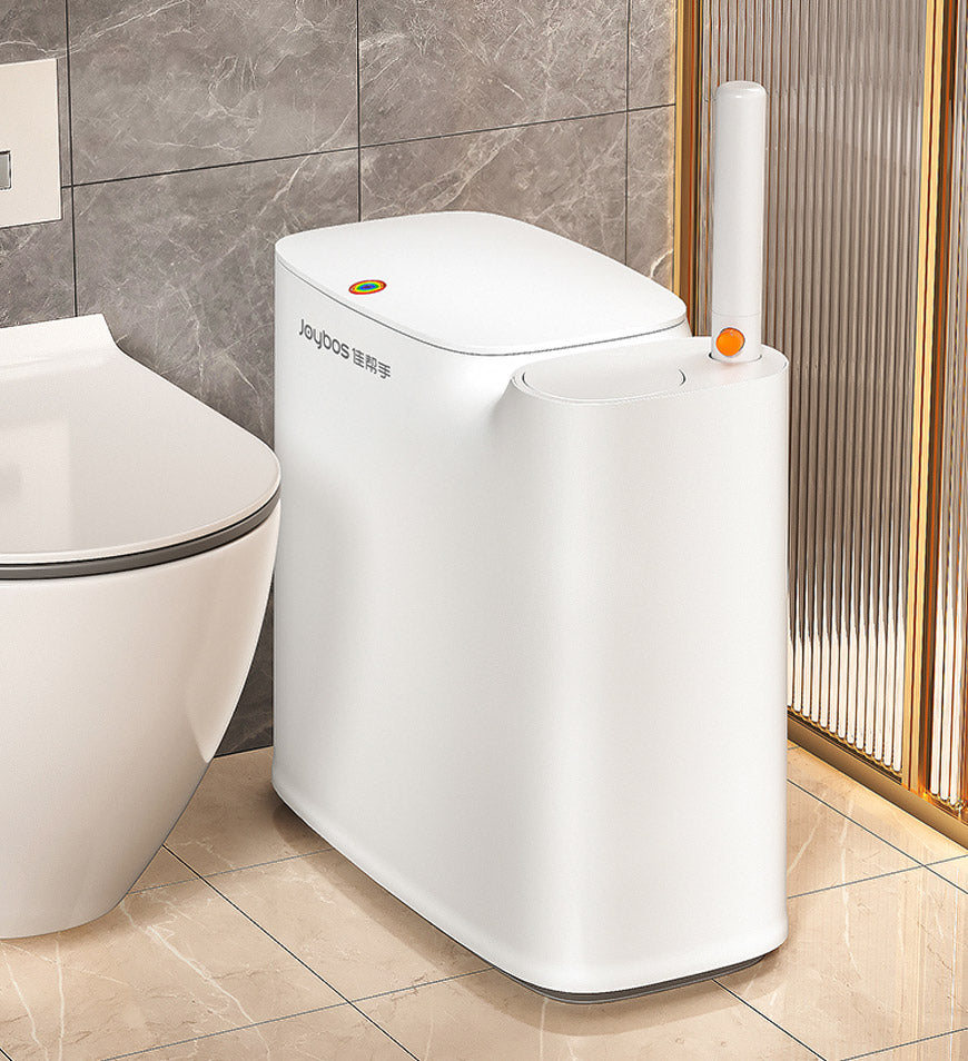 Joybos® 2 In 1 Slim Bathroom Trash Can With Toilet Brush Z32