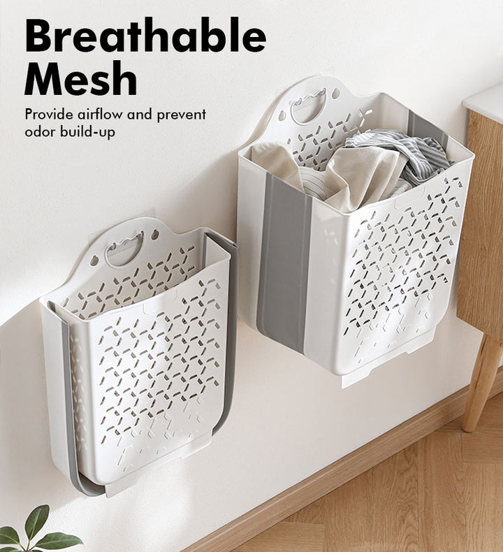Collapsible Laundry Basket LUXE – Please Reply