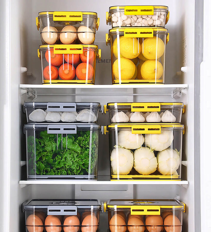Food storage container PROVIDO, round, 1.000 ml (Freshness control and –  Gourmet Kitchenworks