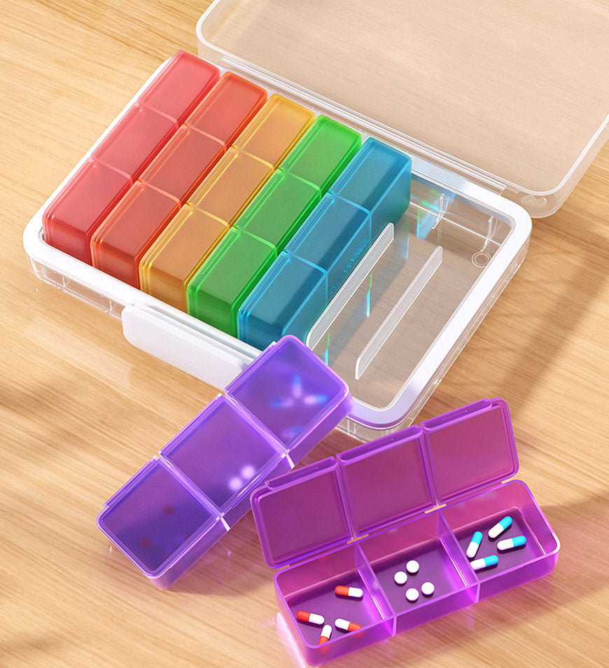 Joybos® 3 Tiers Portable and Foldable Medicine Box Z132