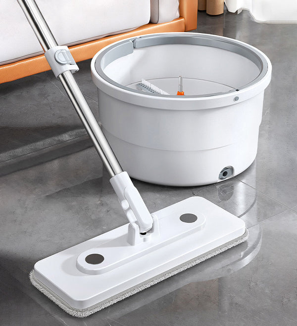 Joybos® Self Cleaning Adjustable Handle Length Mop With Wring Bucket