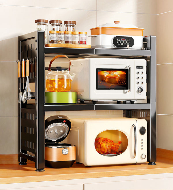 Joybos®3-Tier Expandable Microwave Shelf for Kitchen Counter