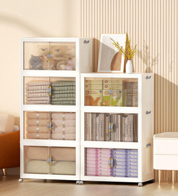 Buy SOGA Coffee Flip Top Underwear Storage Box Foldable Wardrobe Partition  Drawer Home Organiser at Barbeques Galore.