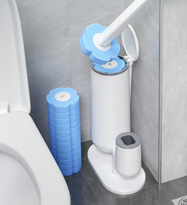 Disposable Toilet Cleaning System,Disposable Toilet Bowl Cleaning System,Disposable  Toilet Bowl Cleaner Wands,Disposable Toilet Brush Holder Set (Blue) - Yahoo  Shopping