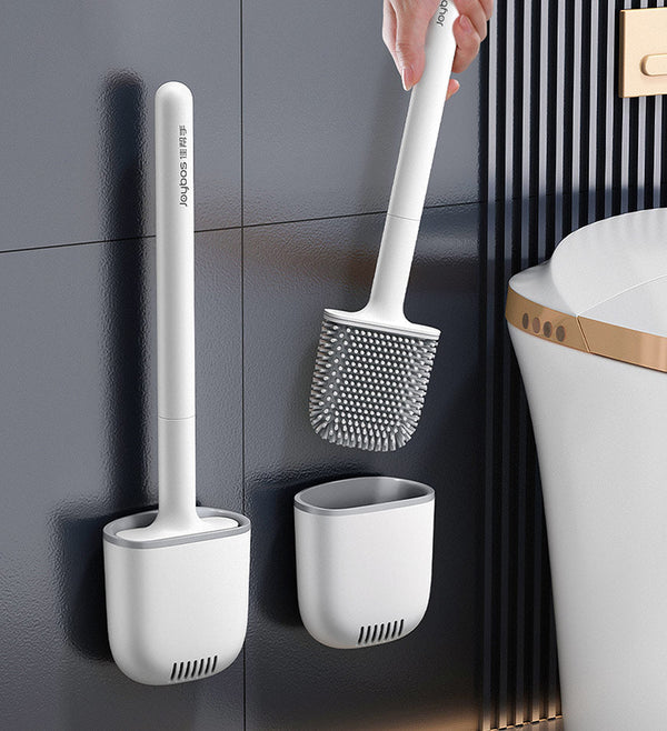 Joybos® Silicone Toilet Brush with Drain Tray Z22