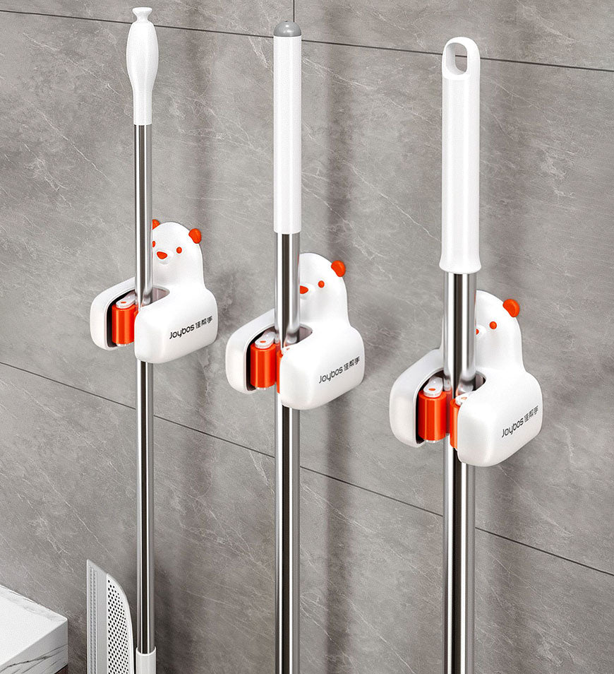 Joybos®SelfAdhesive No Drilling Broom Clip Mop Grippers