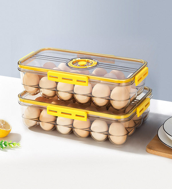 Joybos® (Gift US Only)Smart Eggs Container for Refrigerator with Date Reminder