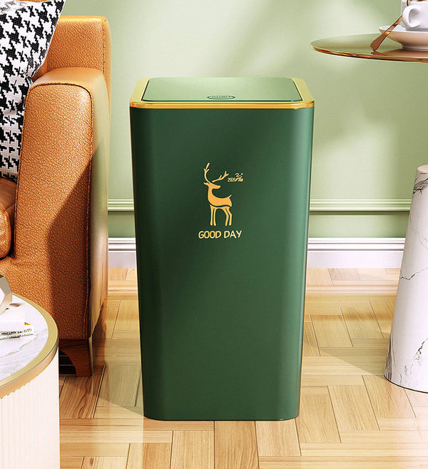 Joybos® High Capacity Trash Can with Press Type Lid